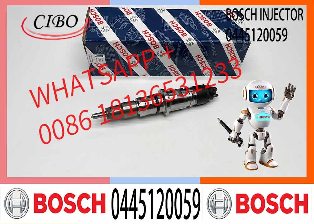 Common Rail Injector 0445120059 0445120231 For Cummins 4945969 3976372 5263262