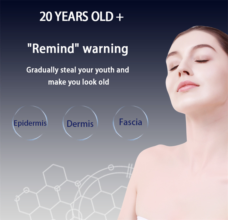 Handheld Hifu Rf Skin Tightening Machine Home Use Facial Lifting Device
