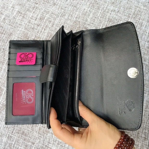 Authentic Stingray Skin Leopard Tiger Designer Long Wallet Genuine Leather Women Large Clutch Purse Lady Card Holder