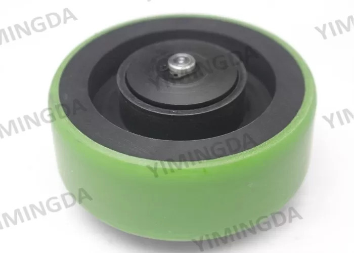 050-745-005 Cutting Machine Spare Parts Round Green Wheel For Spreader XLS50 XLS125