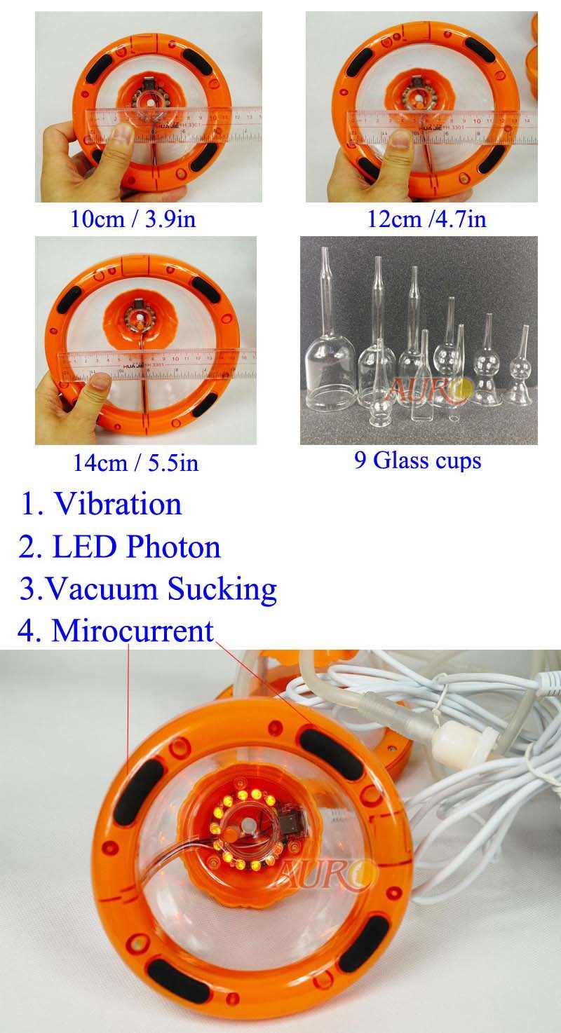 AURO Vacuum Butt Enhancement Machine Micro Current Nipple Suction Machine