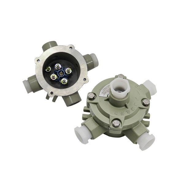 220/380VAC Explosion Proof Box Beautiful Appearance Aluminum Alloy Wall Mounted 220/380 VAC