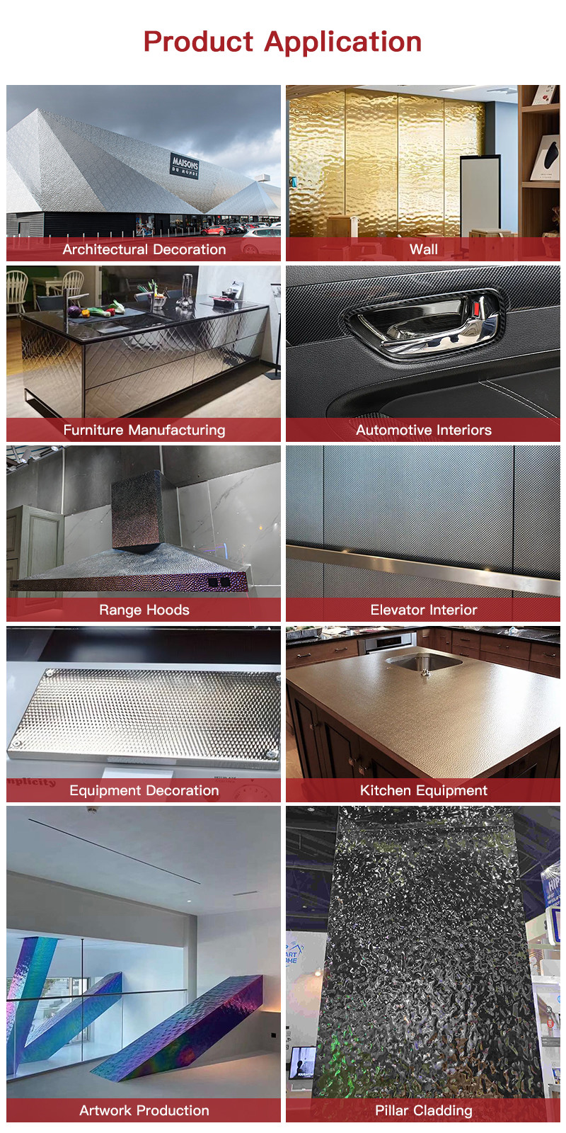SUS 304 316 316L stainless steel stamping water wave and honeycomb patterns stainless steel 3d texture