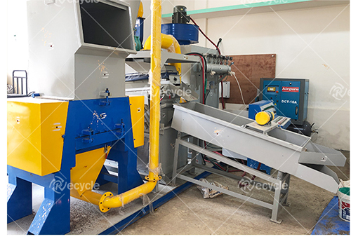 Scrap Copper Wire Recycling Machine 900kg/h Waste Copper Cable Separator Machine