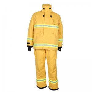 China Fire Fighting Garment ESA Protective Firefighters Uniforms Fire Repellent Clothing on sale