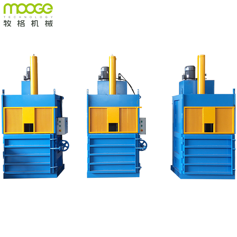 Plastic Auxiliary Machinery For Plastic Press PP PE Hydraulic Baler Machine