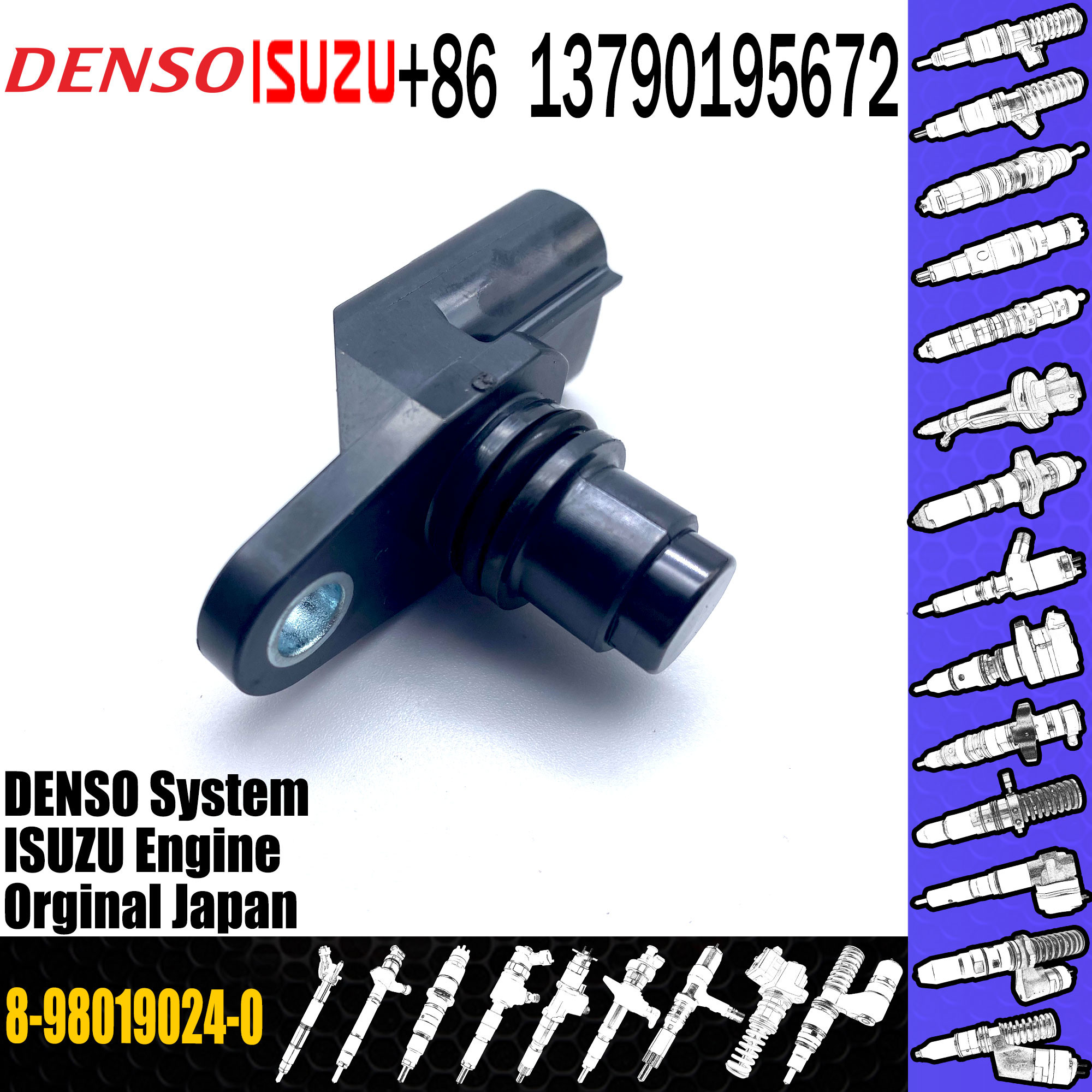 Crankshaft Injector Control Valve Diesel Engine Spare Parts For ISUZU 4HK1