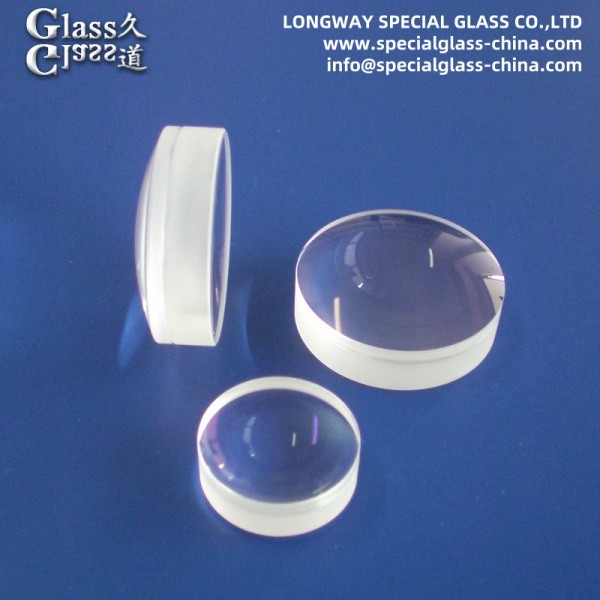 Transparent Optical Achromatic Convex Lens For Compact Optical Devices