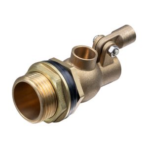 Adjustable Mini BSP Thread Water System Valve 1/2'' DN15 Water Tank Brass Float