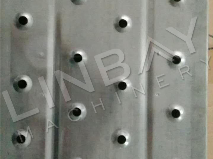 Full Automatic Scaffold Plank Roll Forming Production Line With Electrical Welding Machine