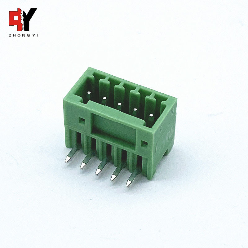 2-24 Poles 2.5/2.54mm Term Block Plug Narrow Spacing HQ15EDGRC Right Angle