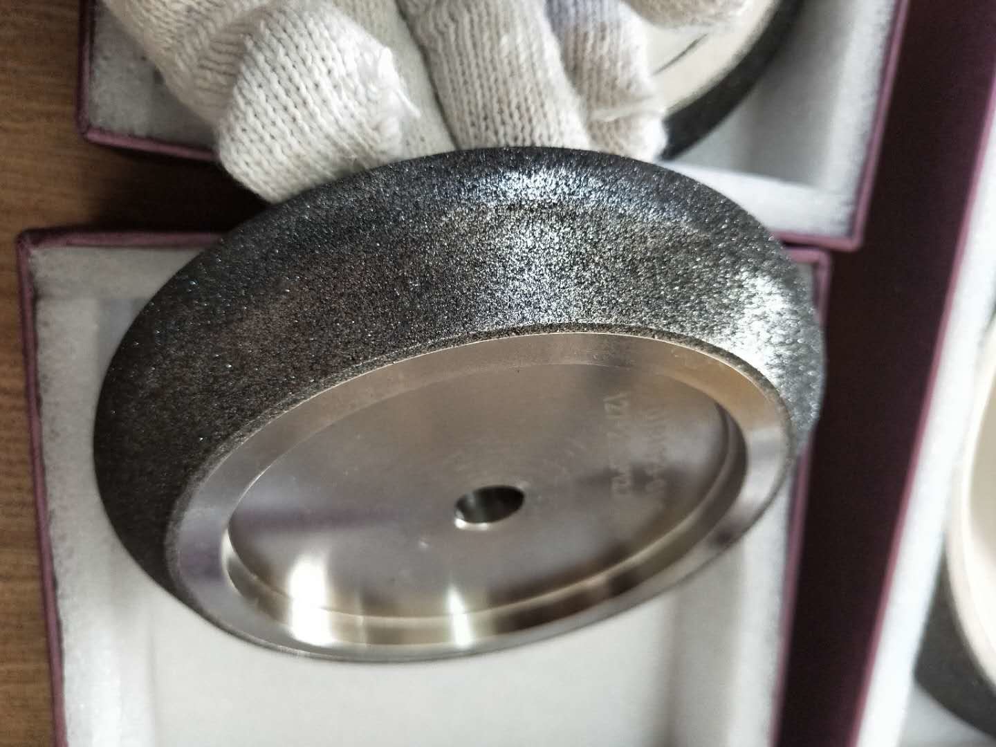 5 Inches Low Surface Roughness CBN Sharpening Wheels Can Sharp 4000meters Band Saw