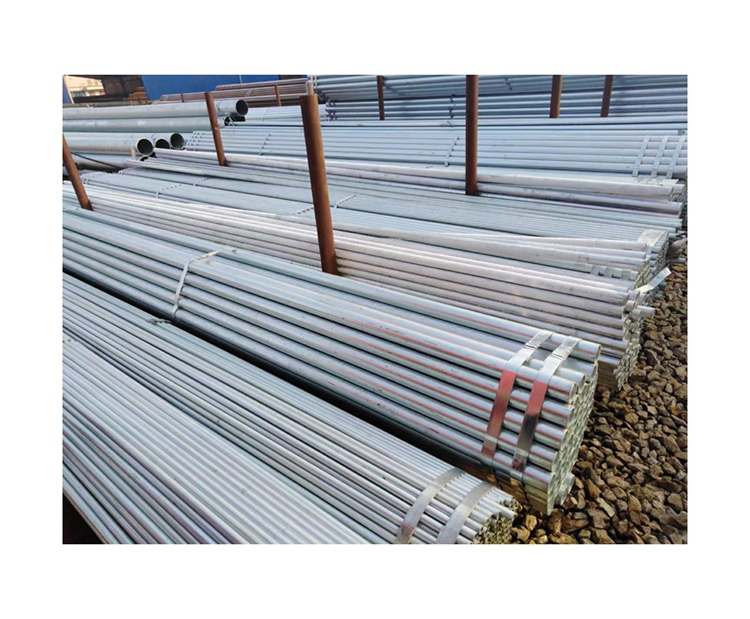 Q235B Polished GI Pipe Carbon Steel Round Hollow Tube Galvanized Iron