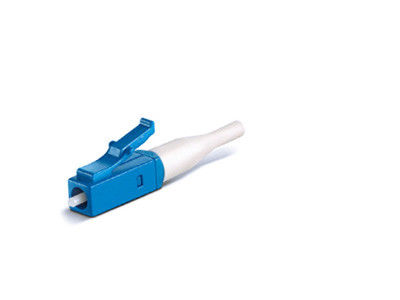 LC / PC UPC Fiber Optical Pigtail SingleMode SX 9 / 125um PVC LSZH Cable