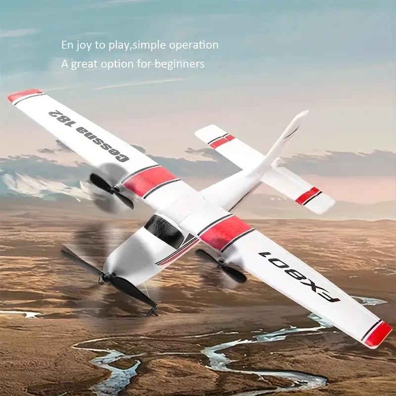 Beginner Level Boy Toys 2.4g 2ch Rtf Remote Control Fixed Wing 385mm Wingspan Epp Foam Glider Gyro Plane Airplane Rc Toy