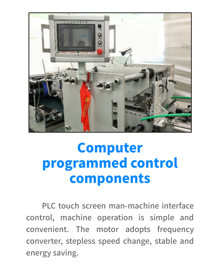 200g-650g Cardboard High Speed Electric Folder Gluing Machine for Paper Material