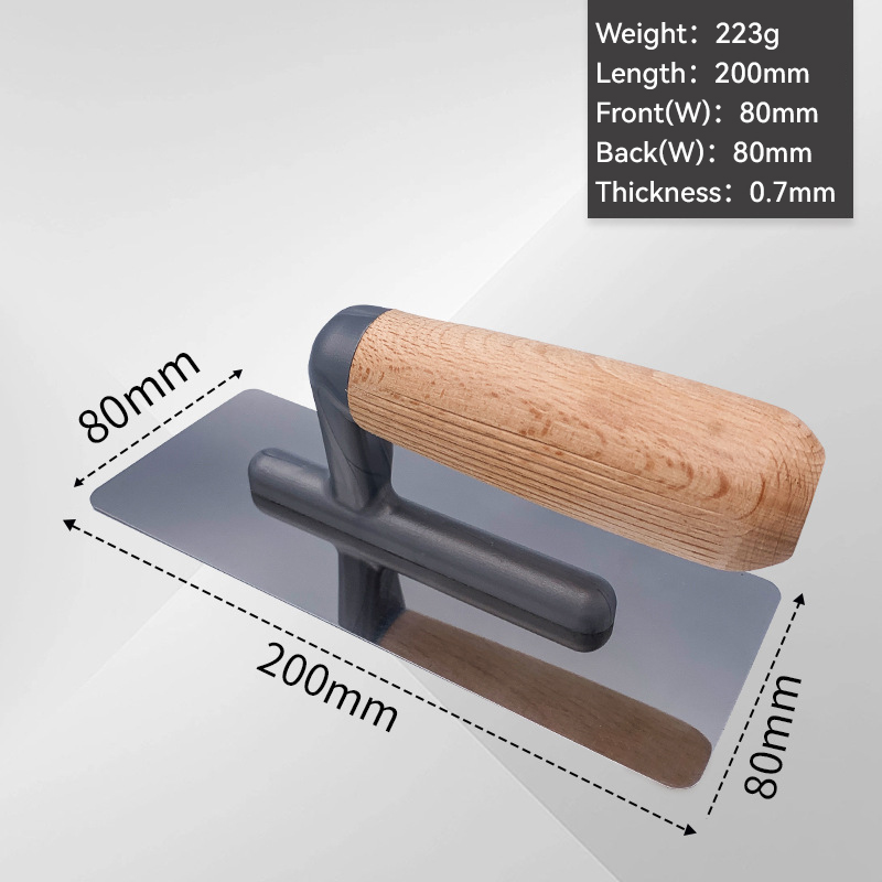 Industrial Grade Stainless Steel Trowel Groover Set for Perfect Concrete Finishing