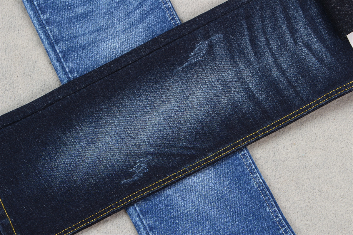 10.5oz Big Stretch Crosshatch Slub Denim Fabric 58/59"