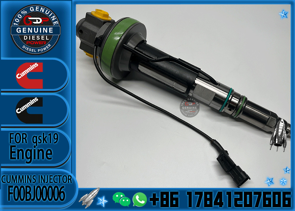 Remanufactured fuel injector F00BJ00006 2881088 0986435615 FOR Engine SK19 QSK38 QSK50 QSK60