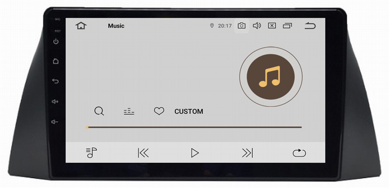 Ouchuangbo media player GPS radio for Chery Tiggo 3 T11 2008-2010 support BT MP3 mirror link android 9.0 OS 4+64