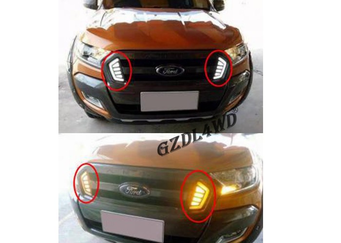 Ranger 2015 2016 PX2 MK2 4x4 LED Daytime Running Light 6000k