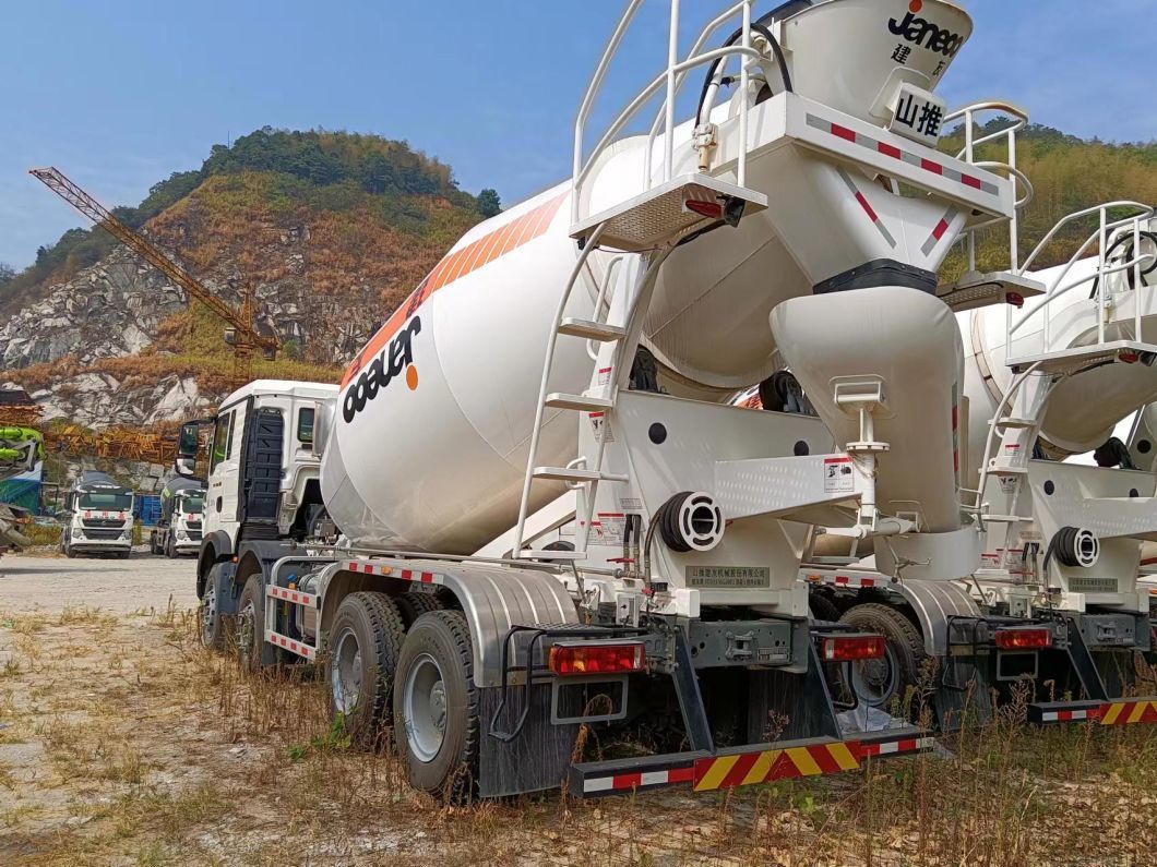 2021 New Concrete-Mixer Truck HOWO Chassis Concrete Mixing Plant