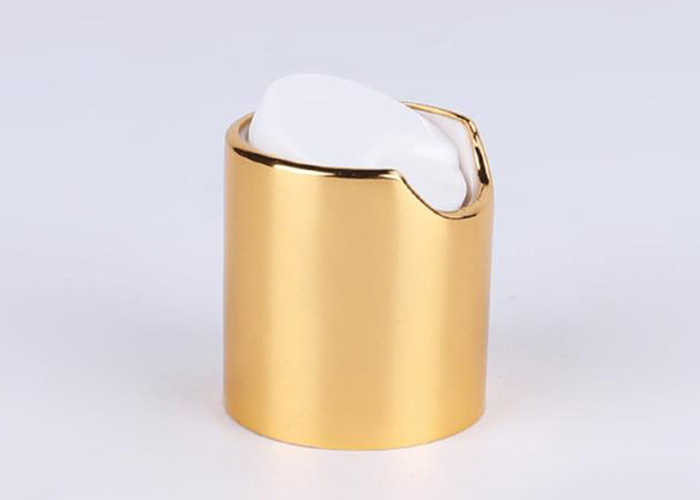 24/410 Plastic Cosmetic Lids Customized Color Appearance With Press Top Cap