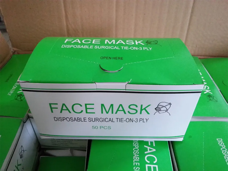 Wholesale Custom Disposable 3ply Pink Face Mask