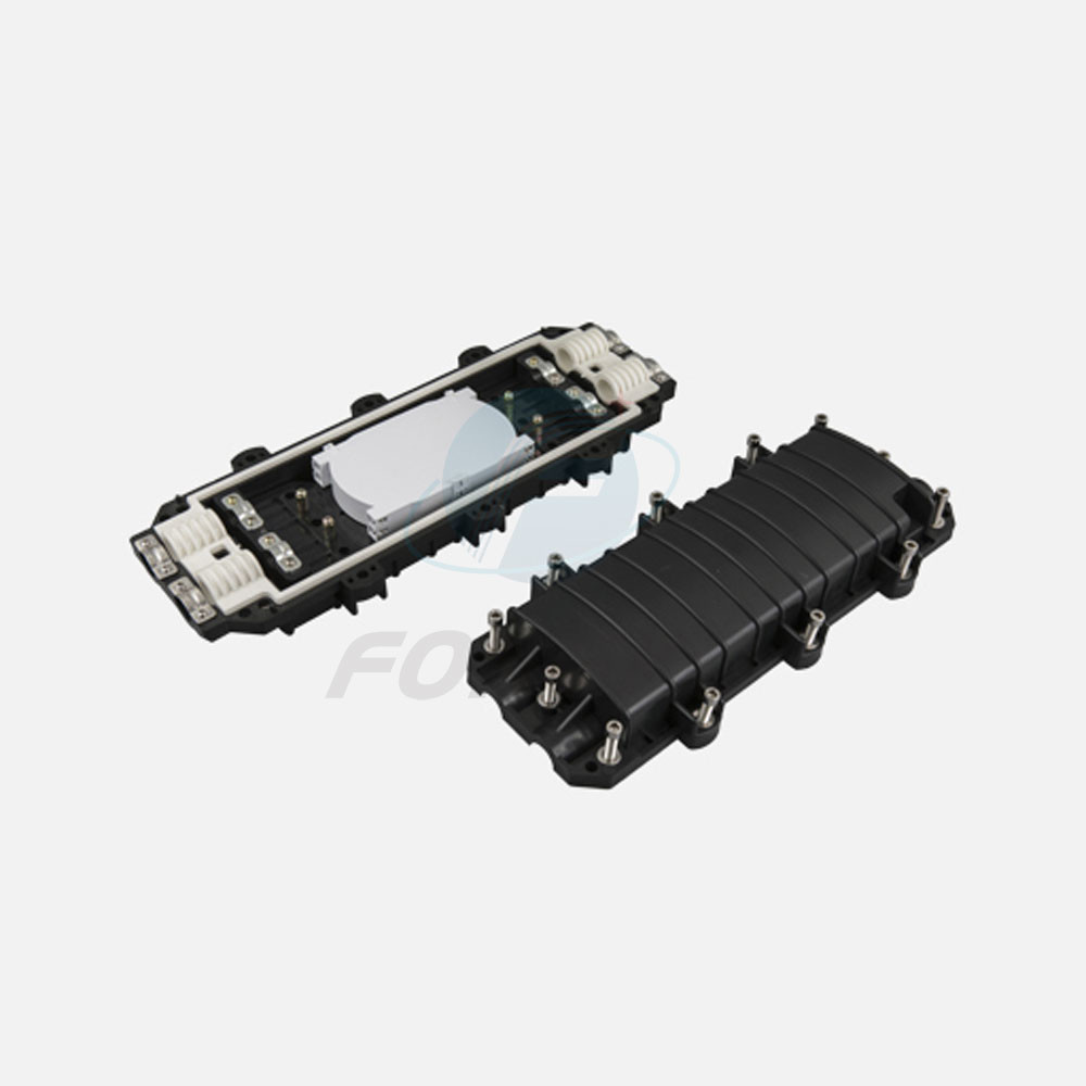 Promotion Maximum Fusion 144Cores 2 Inlet 2 Outlet Ports Fiber Optic Inline Splice Closure
