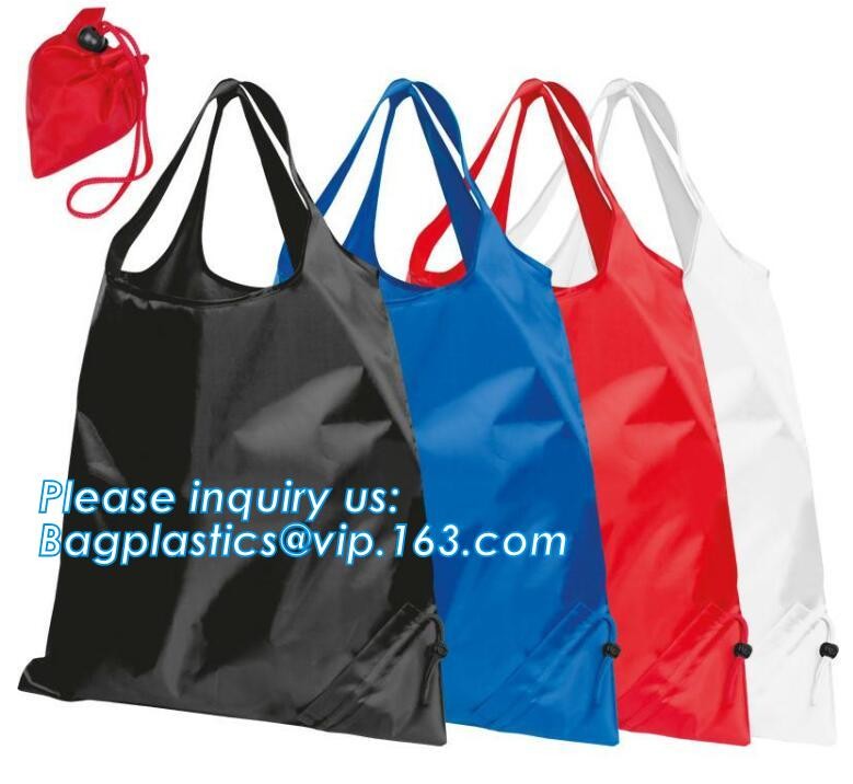 Outdoor Use 210D Sample Shoe Polyester Drawstring Bag,fashionable pattern printing polyester foldable shopping bag PACK
