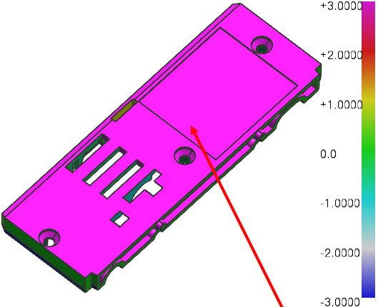 Hot Runner Two Shot Injection Molding SG1643 till SG1647 Electronic Cover PC Material