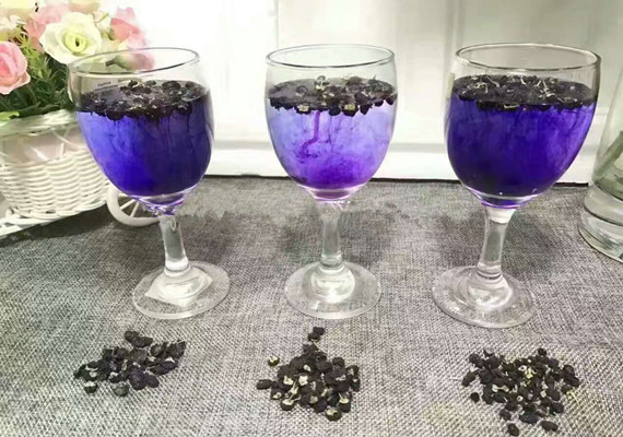 Natural Anthocyain Chinese Dry Fruit Wild Black Wolfberry