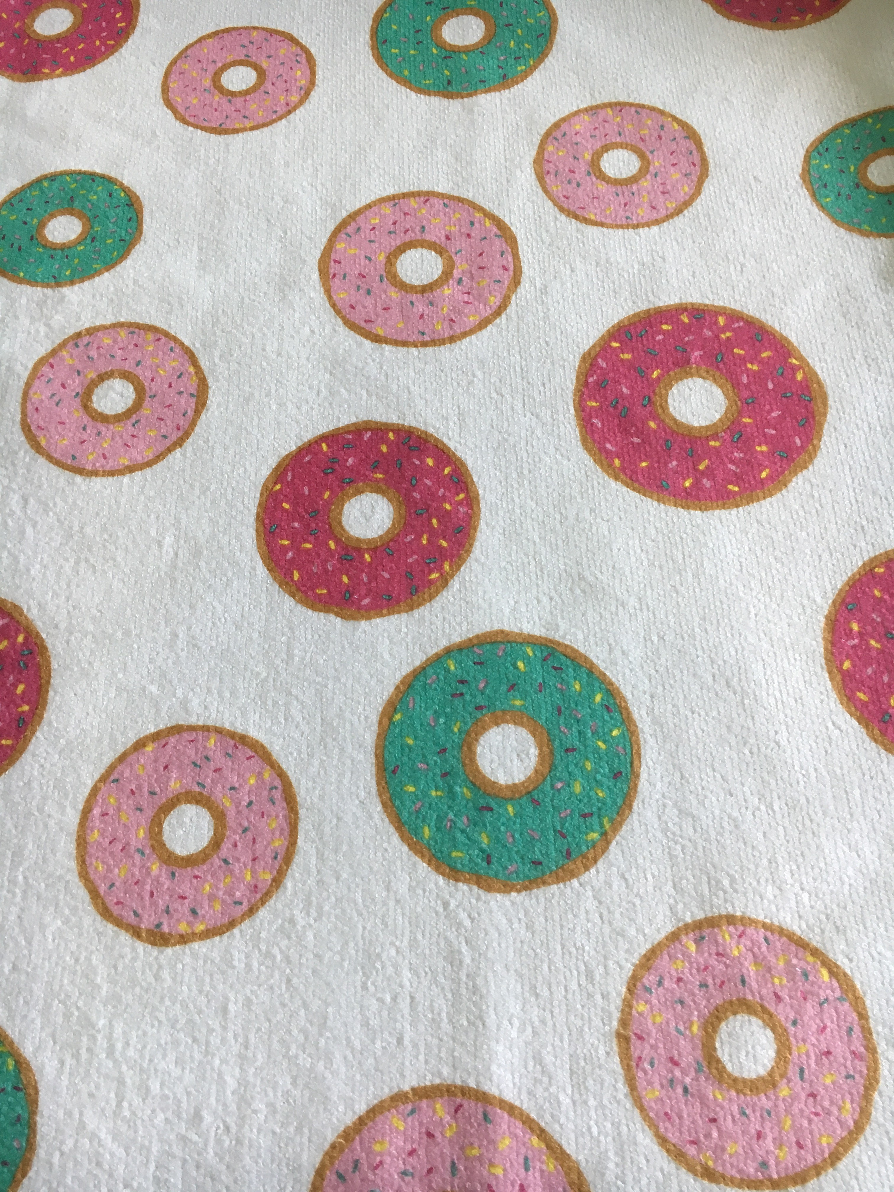 Printed design 300gsm absorbing kids cute microfiber bathroom towel