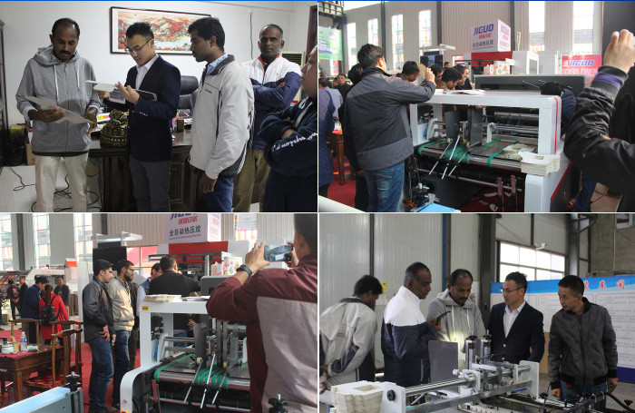 100×100mm Paper Carton Pasting Machine 11000s/H Window Box Patching Machine