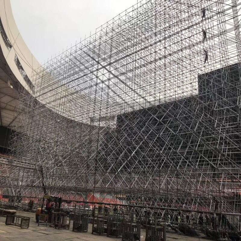 Ring Lock Mobile Steel Scaffolding for Construction Concert