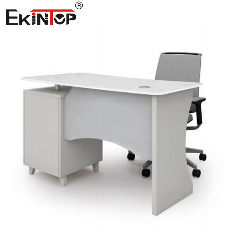 small glass computer desk