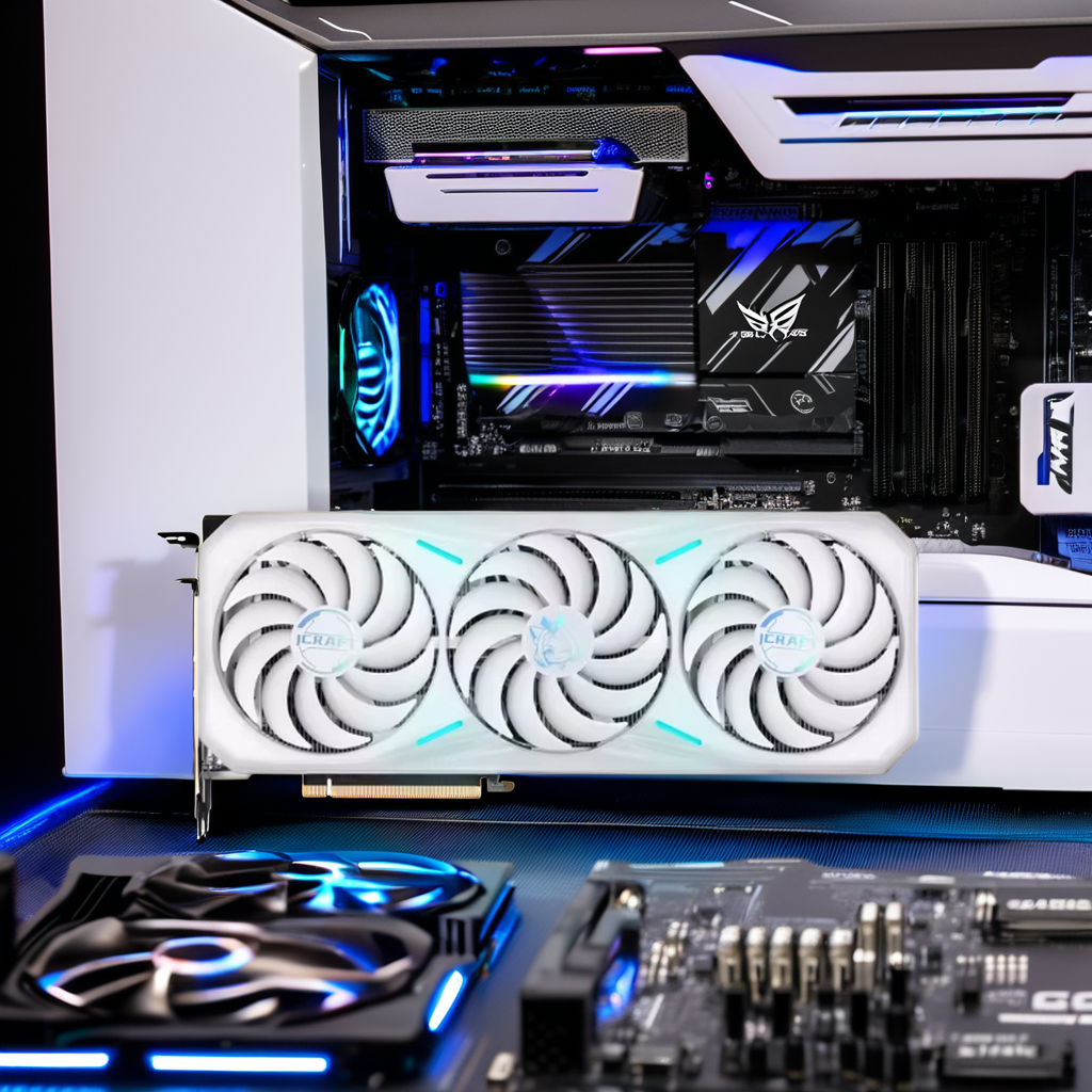 New Arrival 40 Series RTX 4070 Ti Gaming GPU 24GB N Vidia RTX 4070 with GDDR6 Video Memory Laptop Desktop Workstation