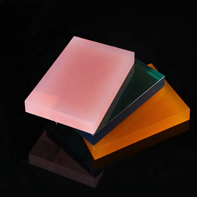 2.8-15mm Glossy Fluorescent Neon Acrylic Sheet Led Light Diffusing Acrylic Sheet