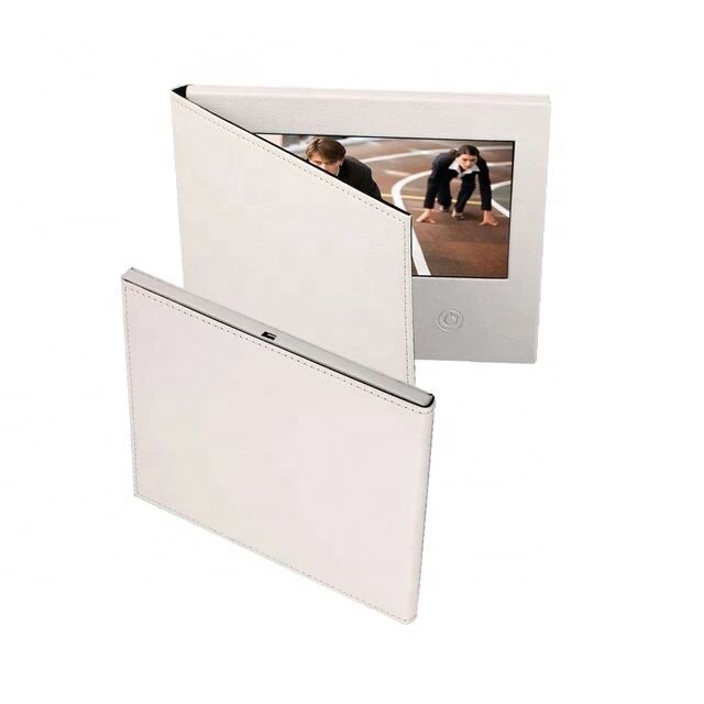 Wholesale Custom A5 7 inch Hardcover Digital LCD HD Screen Video Booklet Brochure Card for Advertisement Business