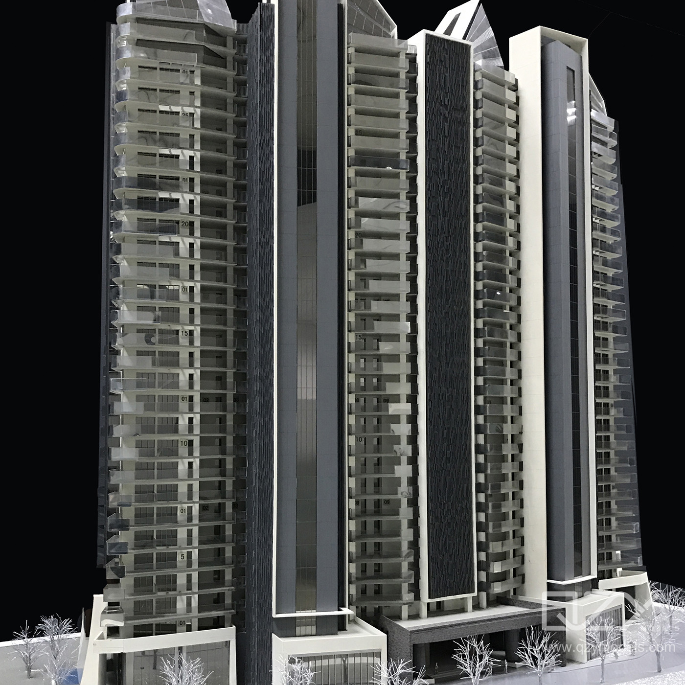 Sunac - Boao King Bay Building Models 1/100 Scale Model Making Project Architect Maquette