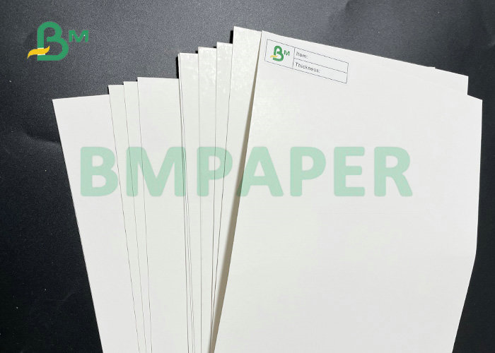 20PT 24PT Single Sided Coated White Cardboard For Food Packages