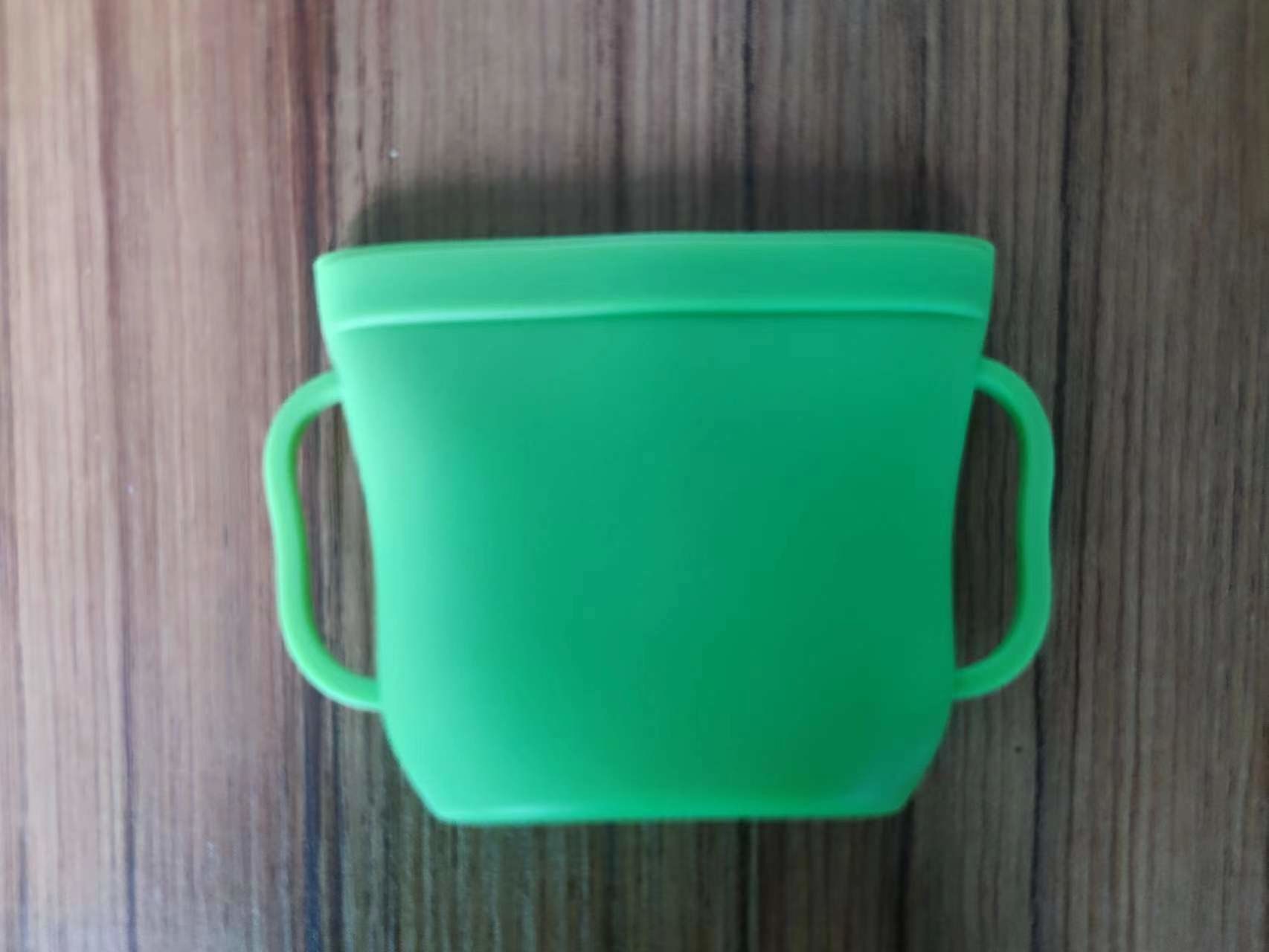 Harmless Durable Silicone Breastmilk Storage Bags , Multipurpose Silicone Snack Pouch