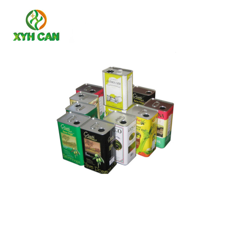 0.22mm Tinplate Rectangular Juice Cans For 650ml Beverage Drinks Juice