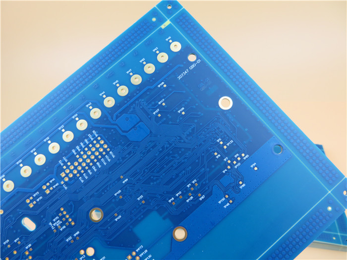 Matt Blue 50 Ohm Impedance Controlled PCB for Medical Equipment