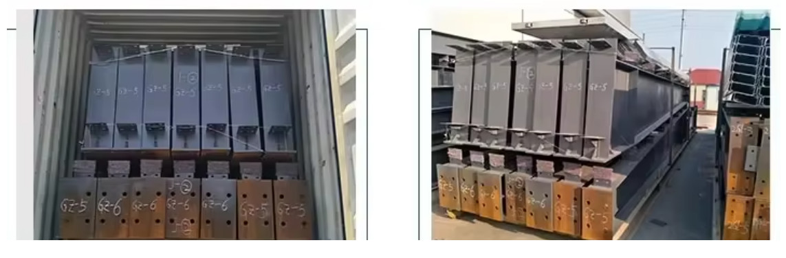 Hot Rolled Customized Steel Structure for Bridges and Buildings with Bending Welding Punching and Cutting Services