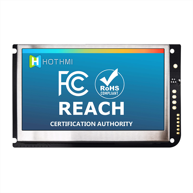 4.3 Inch UART Resistive Touch Screen TFT LCD 480x272 Display With Lcd Controller Board