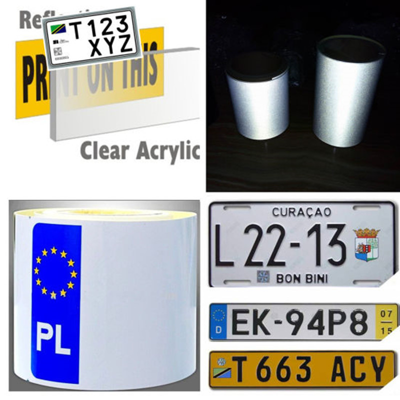 Traffic Sign PET Reflective Sheeting Film Glass Bead Advertising Grade