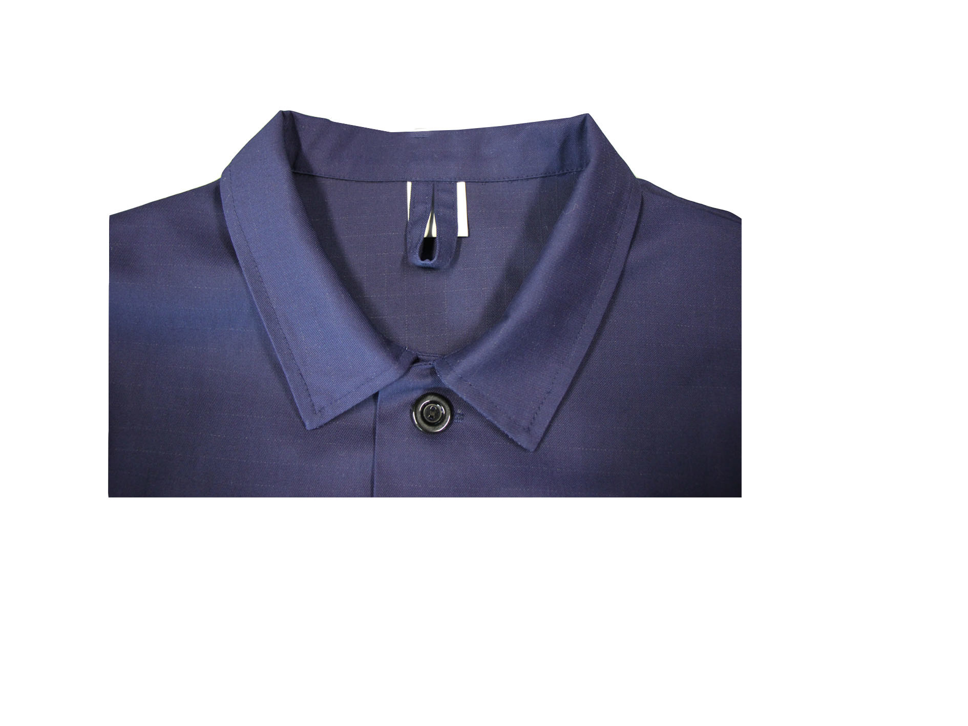 240GSM Reflective Work Jacket CVC 60% Cotton 40% Polyester Two Contrast Pockets