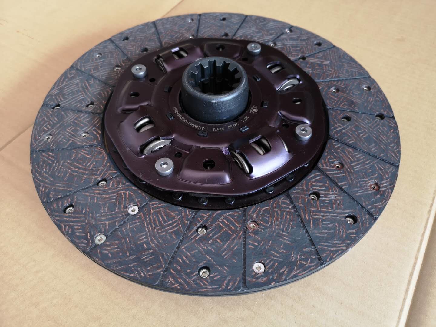 FRR FSR 4HK1 ISUZU Clutch Disc 1312600402 Shaft Hole Big 44.8mm And High Clutch 350mm