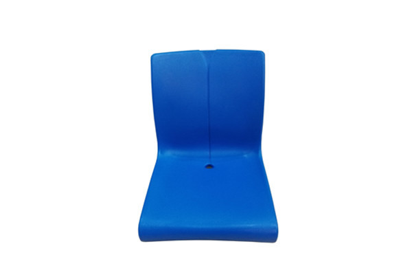 Sky Blue Fireproof Plastic Bleacher Seat HDPE Temporary Stadium Seating